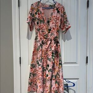 LOFT floral Dress